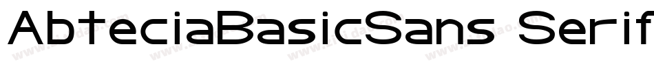AbteciaBasicSans Serif字体转换
